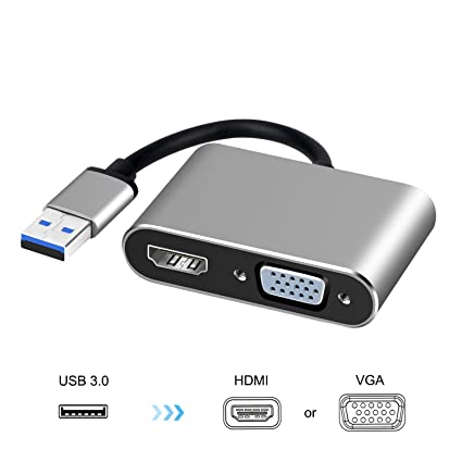 USB to HDMI VGA Adapter 1080P