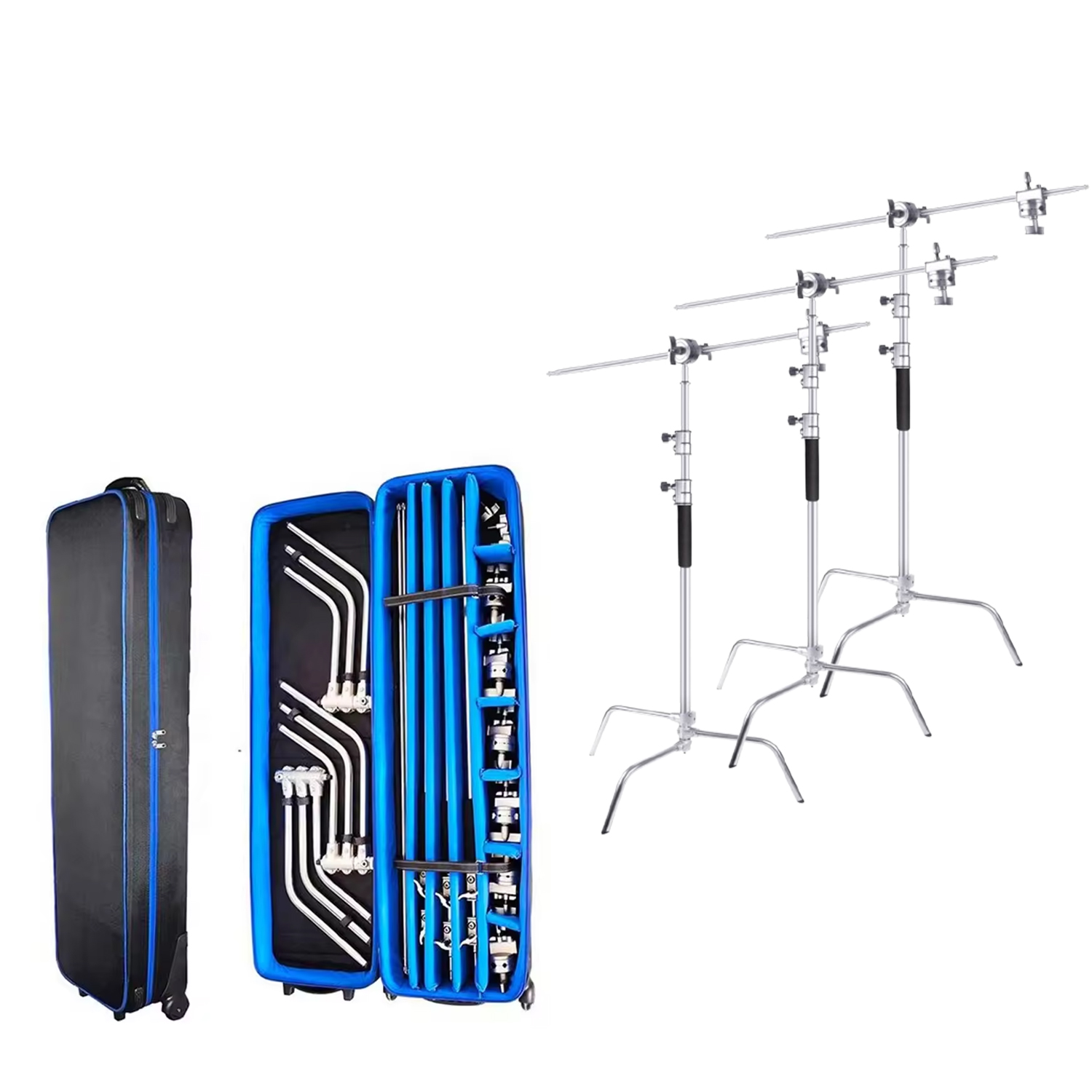 3 C stand kit with trolley case ZoomBH