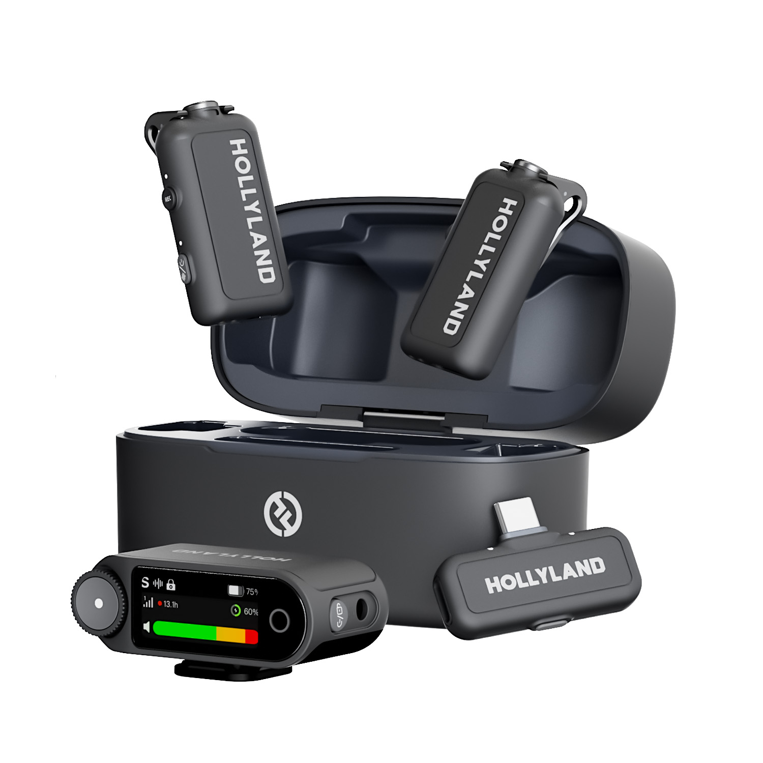 HOLLYLAND LARK MAX 超美品 Hollyland LARK MAX - Wireless Lavalier Microphone